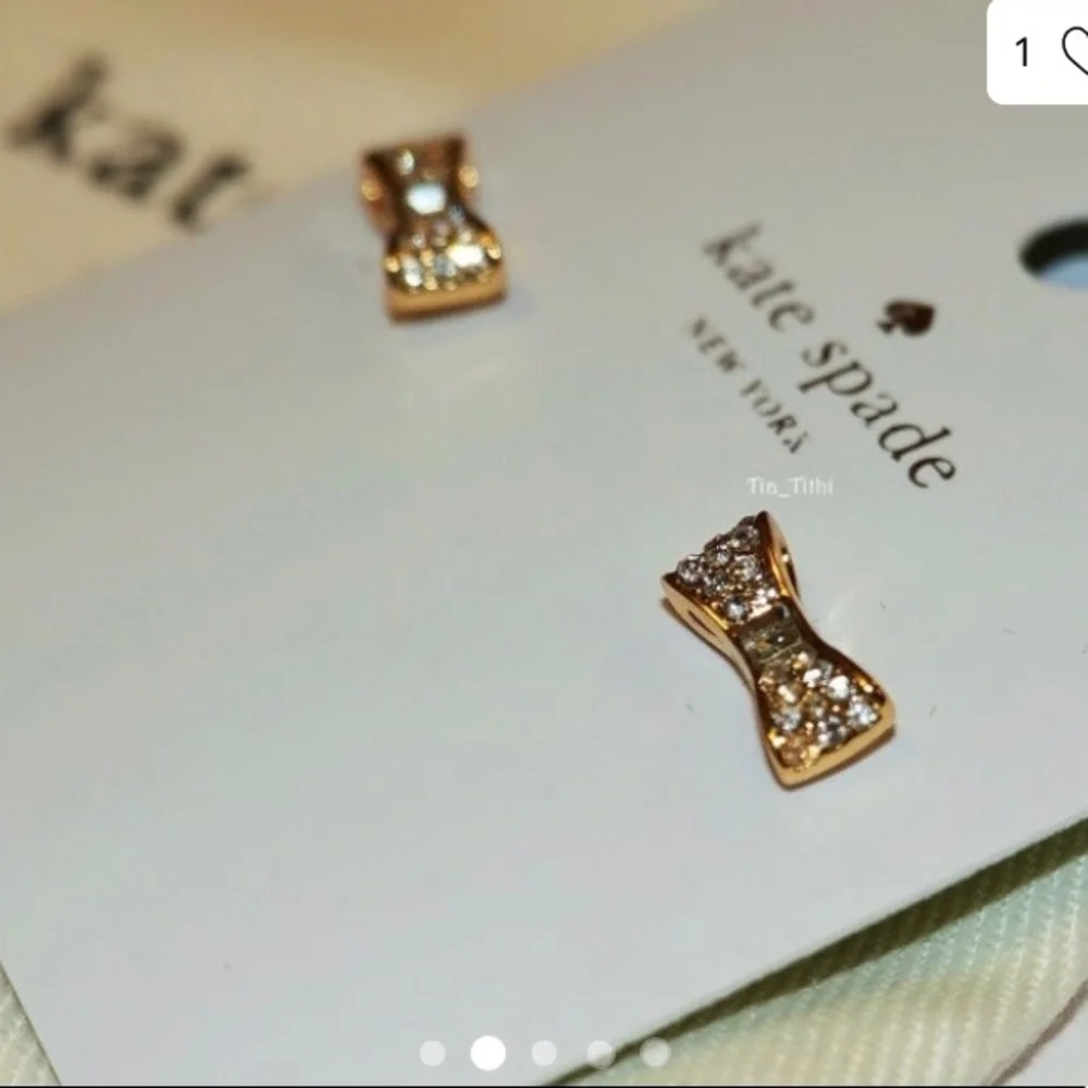 Kate Spade Take A Bow Earrings